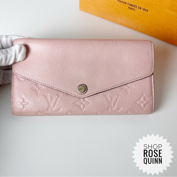 LOUIS VUITTON | All-Inclusive Pink Empreinte Wallet (CA3105) - Picture 7 of 17